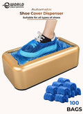TGYW Smart ABS Automatic Shoe Cover Dispenser Machine Overshoes T Buckle Disposable PE Waterproof Indoor Rainy Floor Cleaning