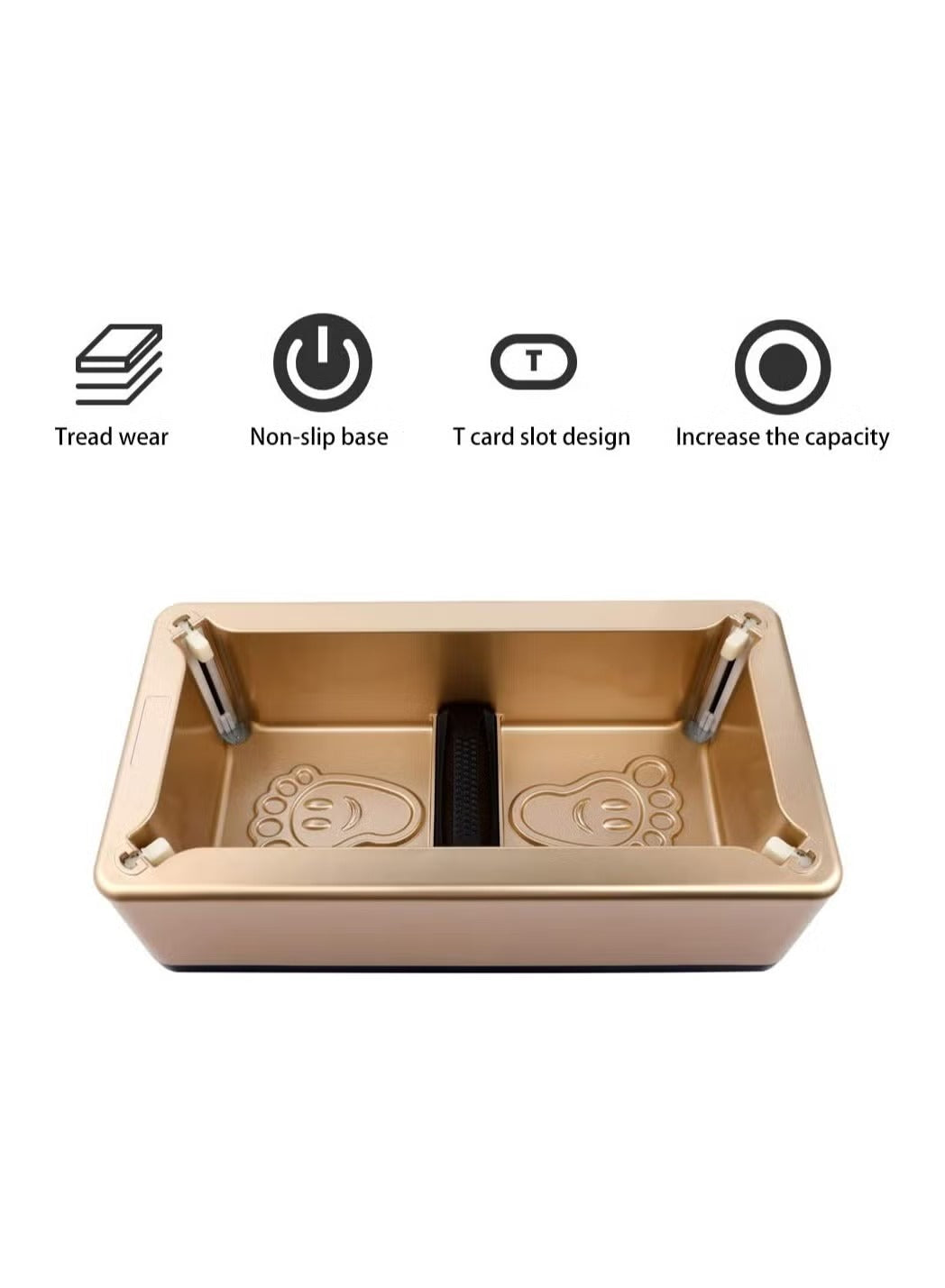 TGYW Smart ABS Automatic Shoe Cover Dispenser Machine Overshoes T Buckle Disposable PE Waterproof Indoor Rainy Floor Cleaning